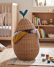 Cestino per bambini Pera VAGSOY Rattan Naturale_1175010