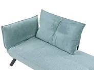 Left-Hand Chaise Longue ROCAMADOUR Fabric Light Blue_1029299