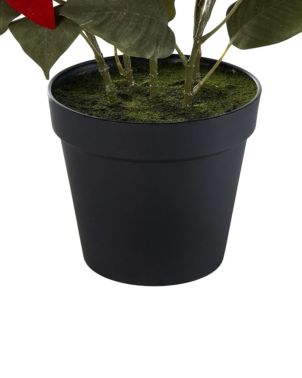 Pianta artificiale CHRISTMAS FLOWER 61 cm Rosso_1174968
