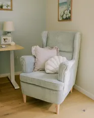 Wingback Chair ABSON Corduroy Light Blue_1062624