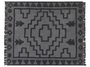 Koc CHACK Bawełna 200 x 220 cm Ciemnoszary_945501