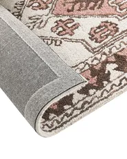 Tappeto TOMARZA Multicolore 200 x 200 cm Lana_836889