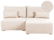 Modular Corner Sofa NERBO Boucle Beige Left Hand_1034689