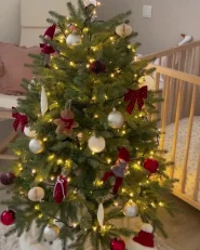 Artificial Christmas Tree HUXLEY 120 cm Green_978456
