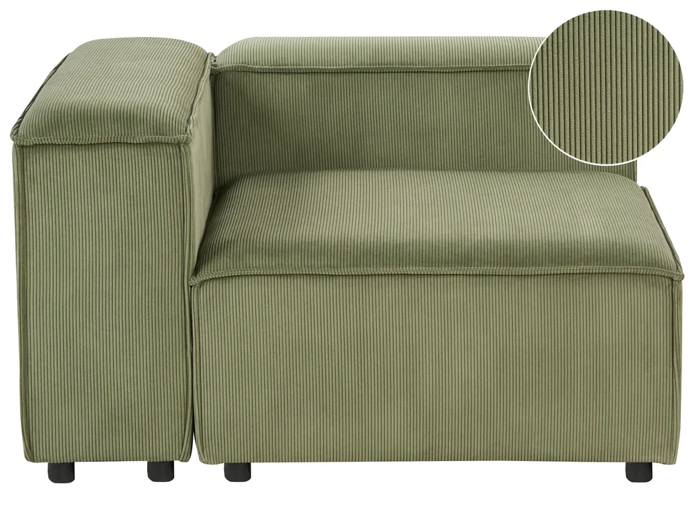 Stol Modul ARDAL Fløjl Grøn | Beliani.dk