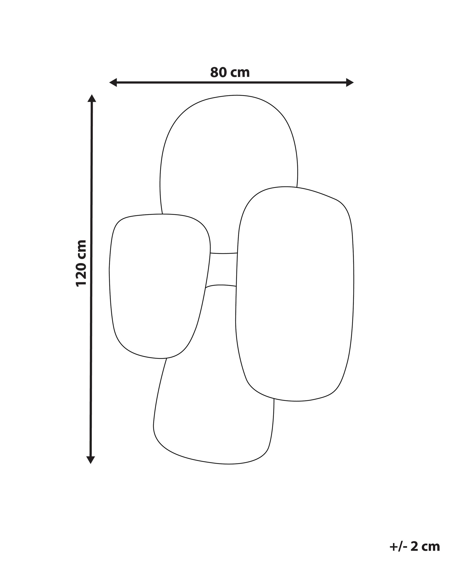 Wall Mirror VOUZON 80 cm 120 cm Silver_915679