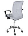 Cadeira de escritório em tecido branco-creme BEST_920088