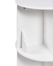 Rotating Bookshelf PENOLA 65 cm White_1088079