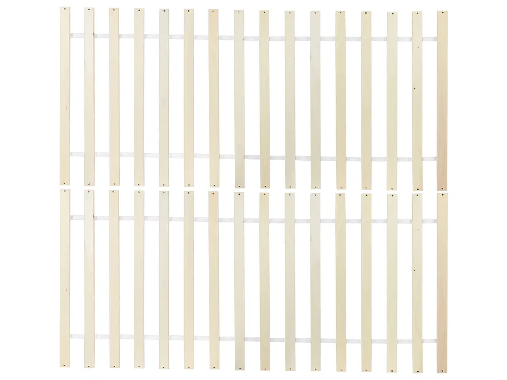 Łóżko z czterema szufladami OLENDON Drewno sosnowe Brązowy 140 x 200 cm_1068499