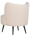 Fåtölj bouclé beige OTSBY_875071