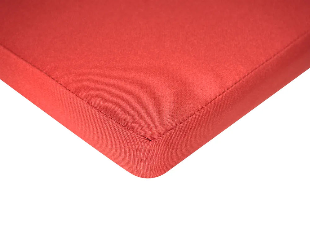 Set of 6 Back/Seat Cushions JAVA/AMANTEA PREMIUM 50 x 71 cm Red_993209