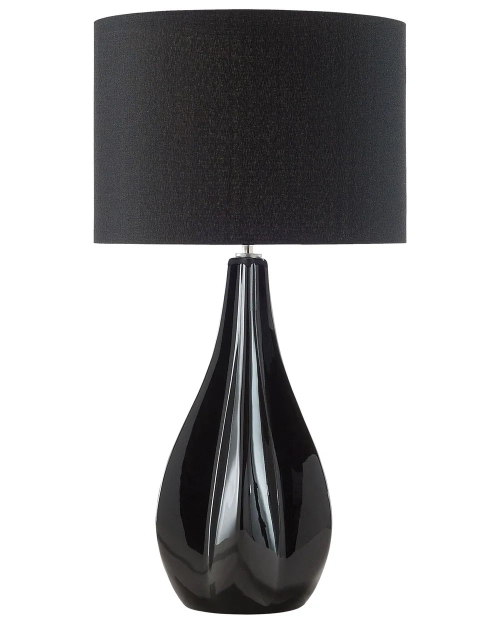 Table Lamp SANTEE Porcelain Black