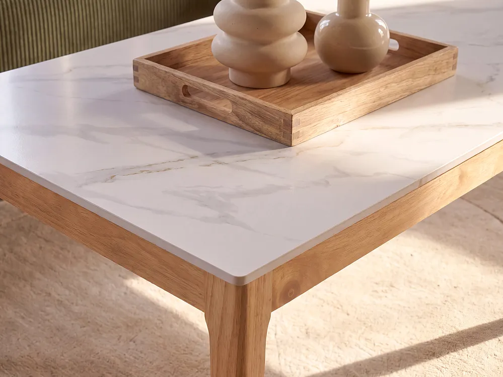 Coffee Table BONNEY White Marble_1156319