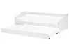 Cama nido Madera de pino LUNERAY 90 x 200 cm Blanco