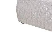 Bett mit Lattenrost Stoff BAJONNA 160 x 200 cm Hellgrau_1007189