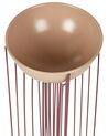 Set of 2 Metal Plant Pot Stands Pink FICARIA_933787