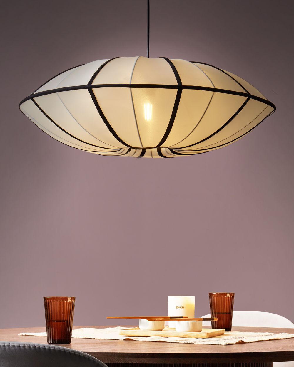 Loftlampe GUASARE Hvid