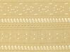 Cotton Bedspread 150 x 200 cm Yellow DAULET_917798
