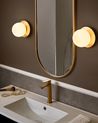 Conjunto de 2 lámparas de pared BOUBLE Metal Dorado
