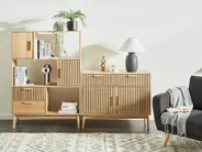 Szafka 2-drzwiowa LYNWOOD Jasnobrązowy_945846