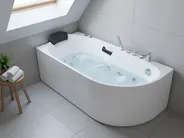 Hot Tub SAYULA 1700 x 800 mm White Right Hand_1029486
