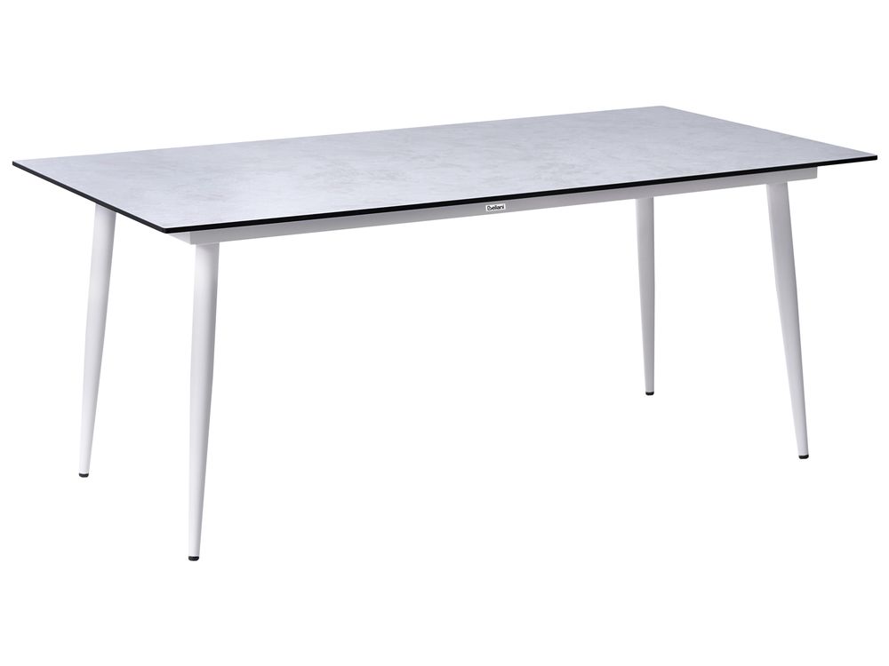 Jednací stůl TOLENTINO 90 cm x 180 cm Travertinový efekt