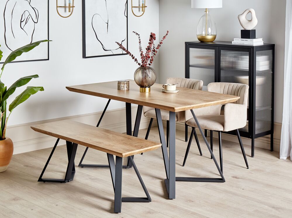 Bench type table best sale