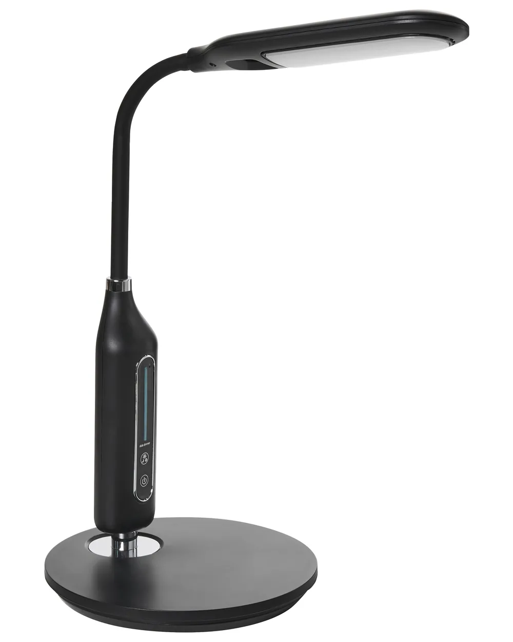 Lampa biurkowa LED CYGNUS Ze ściemniaczem Metal Czarny