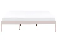 Bed Metal VAURS 180 x 200 cm (EU Super King) Light Beige_1165407