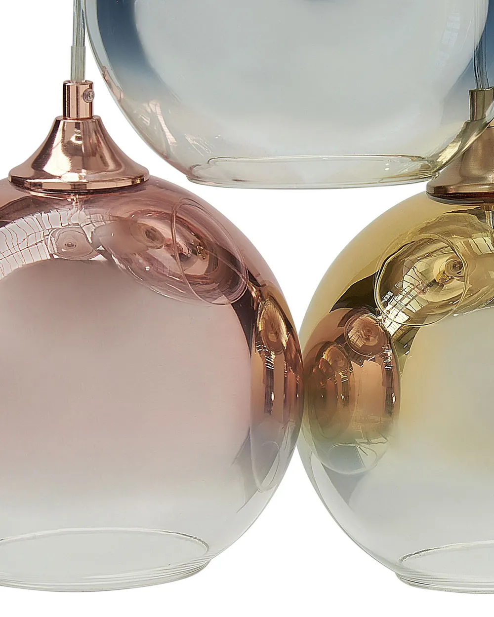 Pendant Lamp TOOMA Glass Brass_868645