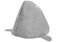Pet Bed PIRANHA Felt Light Grey_783434