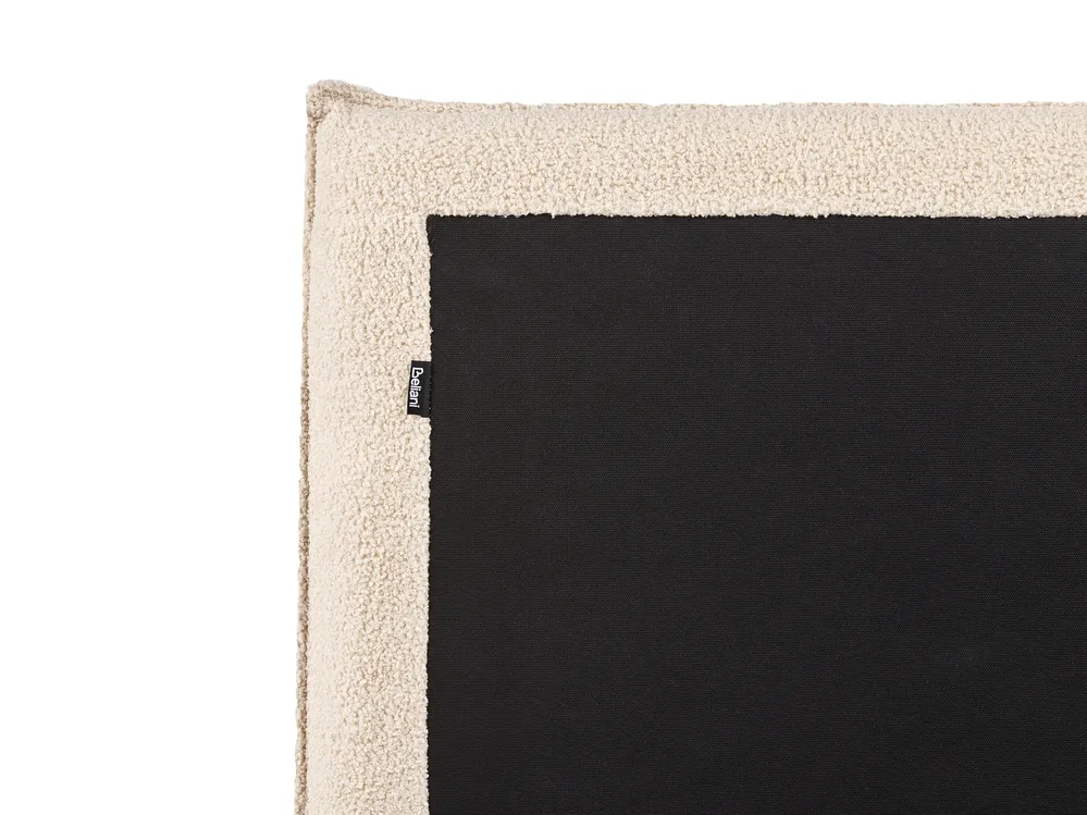 Ottoman Bed LAVAUR Boucle Beige 180 x 200 cm (EU Super King)_966072