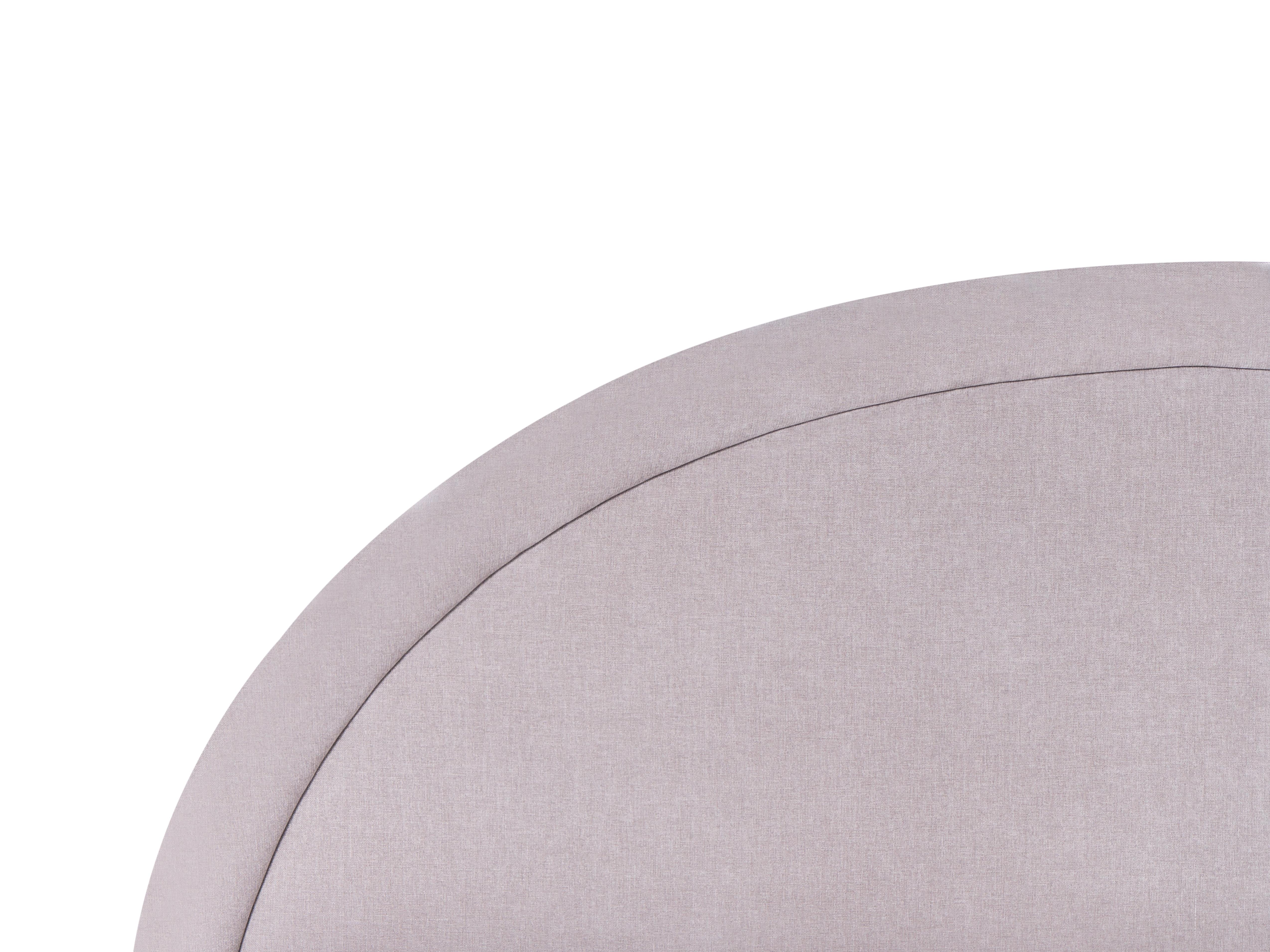 Bett mit Stauraum MOUZON Chenillegewebe Taupe 160 x 200 cm_1019541