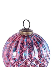 Set di 6 palline decorative ASTRAL Vetro Rosa_899391