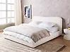 Ottoman Bed BLAGNAC Boucle Off-White 180 x 200 cm (EU Super King)