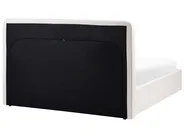 Ottoman Bed BRENON Fabric Light Beige 160 x 200 cm (EU King Size)_1055986