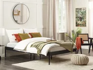 Bed Metal VAURS 160 x 200 cm (EU King Size) Black_827930