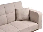 Sofa Bed 3 Seater HJULBY Light Brown_1030082