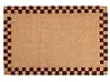 Doormat SAGADA Beige/ Brown 40 x 60 cm Coir