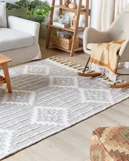 Tappeto per esterni TABIAT Grigio 140 x 200 cm_852862