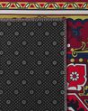 Teppich rot 80 x 240 cm orientalisches Muster Kurzflor COLACHEL_831670
