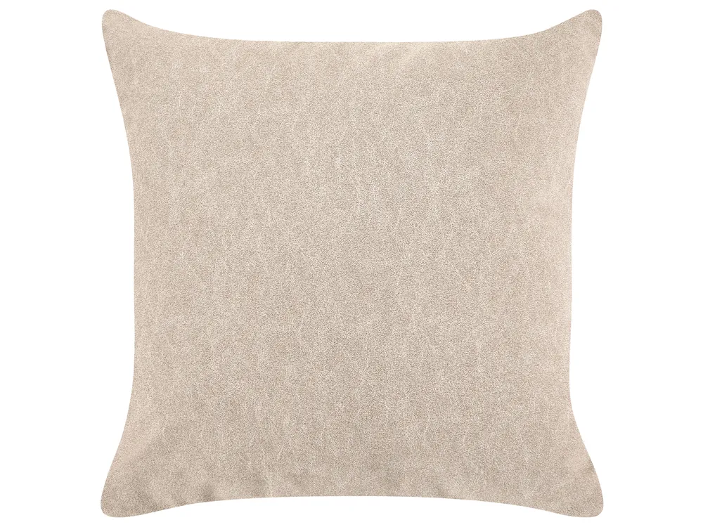 Sofa AMAL mit Ottomane Stoff Beige_1145678