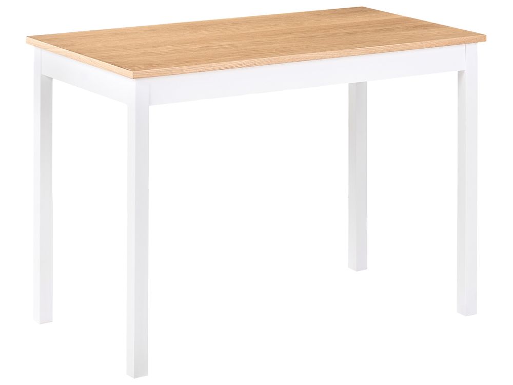Mesa de comedor GEORGIA Roble claro 110 cm 60 cm