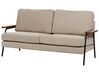 3-istuttava sohva kangas ruskeanharmaa AKRANES_917510