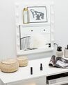 Miroir blanc 40 x 50 cm avec LED ODENAS_756945