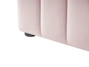 Ottoman Bed LUNAN Pastel Pink 120 x 200 cm (EU Small Double)_1051429