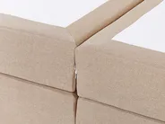 Divan Bed Fabric PRESIDENT 160 x 200 cm (EU King Size) Beige_41065