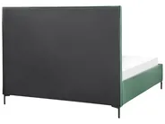 Bedroom Set SEZANNE Velvet Dark Green 180 x 200 cm (EU Super King)_892561