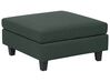 Ottoman en tissu vert foncé UNSTAD_893331