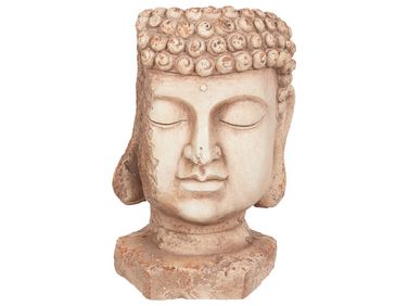 Buddha Head Plant Pot Sand Beige BUTOMUS